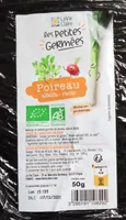 Les petites germées- poireau alfalfa radis