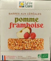 Barres Pommes Framboises