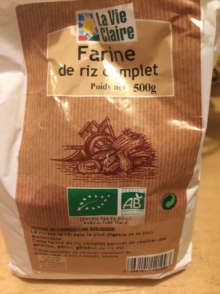 Farine de riz complet