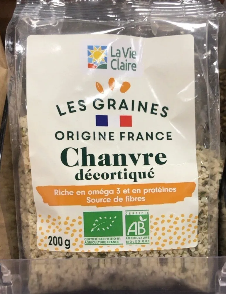 Chanvre décortiqué