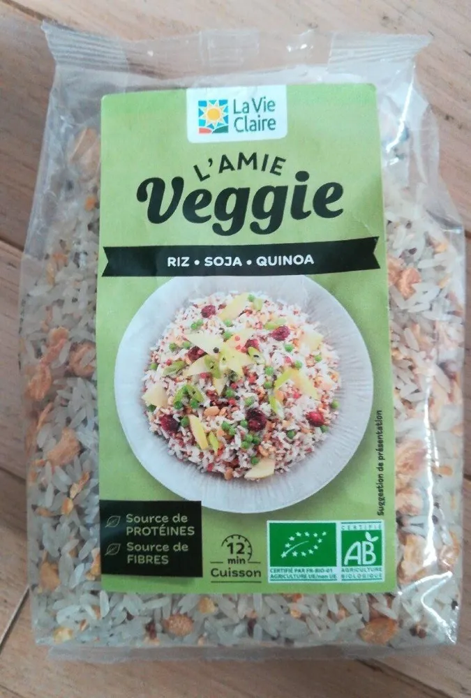 Riz soja quinoa