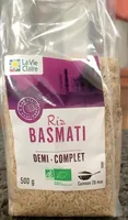 Riz basmati demi complet