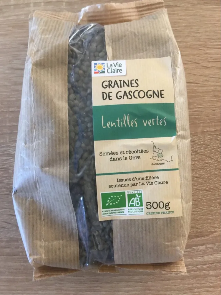Lentilles vertes
