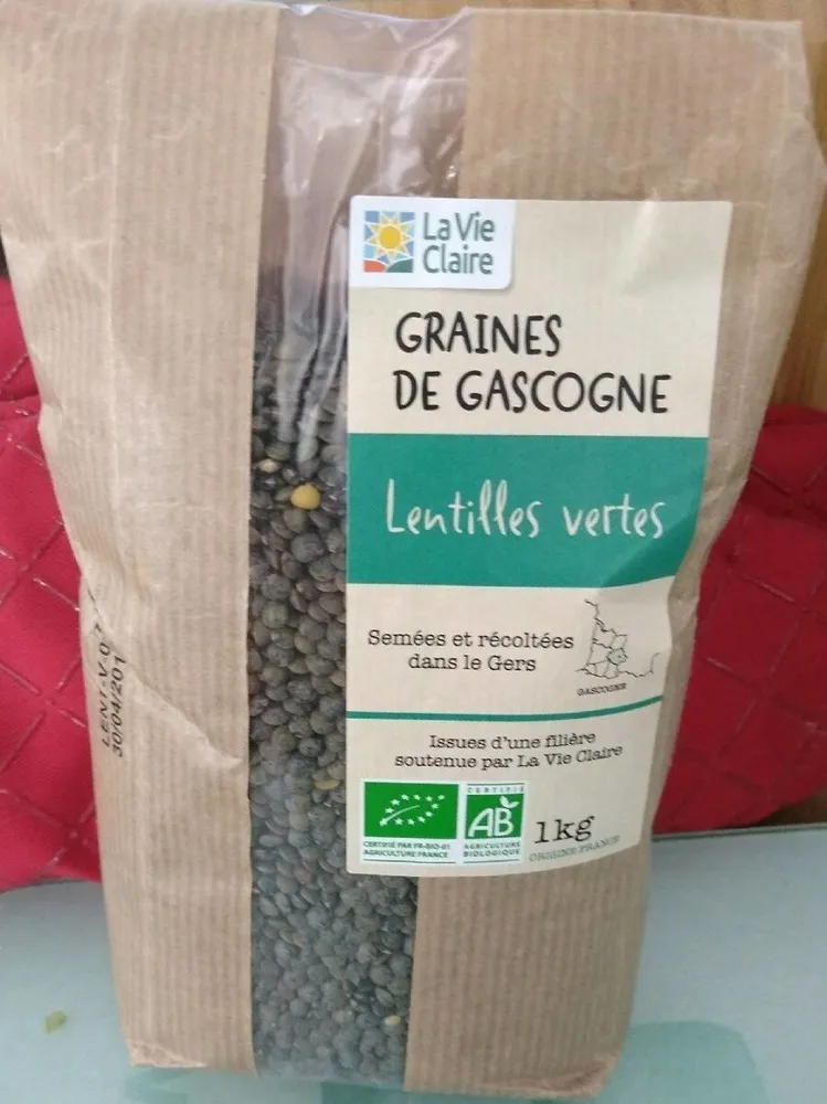 Lentilles vertes du Gers (Gascogne)