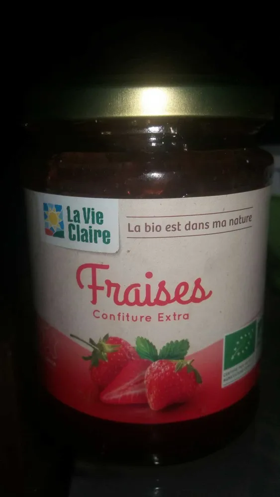 La bio est dans ma nature - Fraises confiture extra