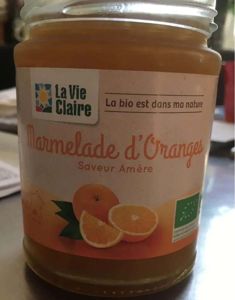 Marmelade d'oranges saveur amère
