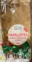 PAPILLOTES pralinées - pâte d'amande et caramel BIO