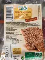 Mini Croquants Fromage et Graines de Courge