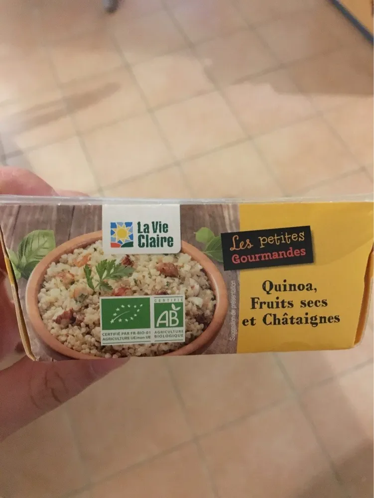 Quinoa fruits secs