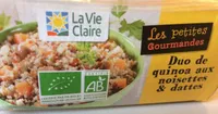 Duo quinoa noisettes et dattes