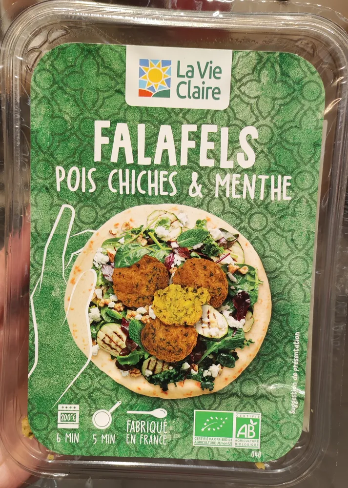 Falafels pois chiches et menthe