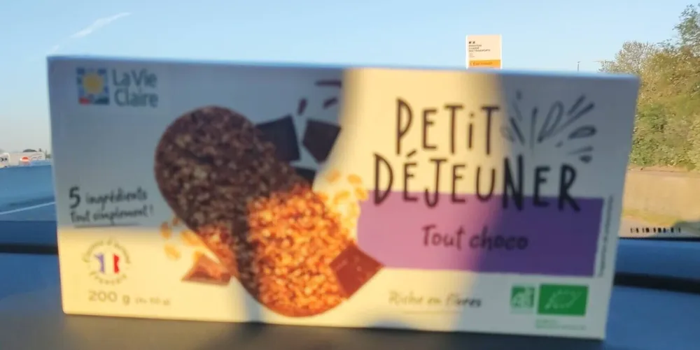 Petit déjeuner tout choco