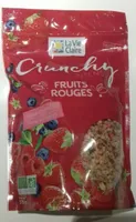 Crunchy intense fruits rouges