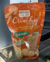 Crunchy intense banane mangue noix de coco