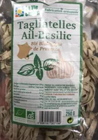 Tagliatelles ail basilic