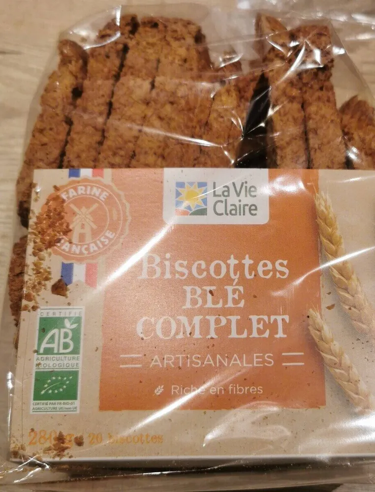 Biscottes blé complet