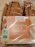 Biscottes blé complet