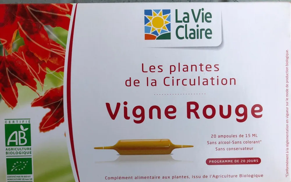 Vigne rouge