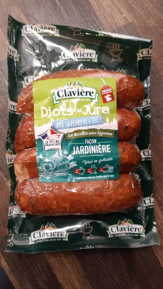 Diots du jura façon jardinière