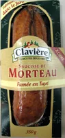 Saucisse de Morteau Fumée en Tuyé