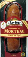 Saucisse de Morteau fumée en tuyé