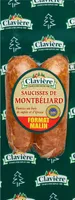 Saucisse de Montbéliard IGP