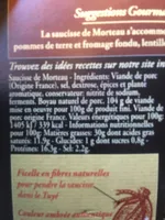 Saucisse de Morteau - crue