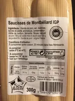 Saucisses de Montbéliard IGP