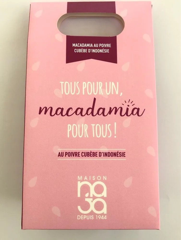 Macadamia au poivre cubèbe