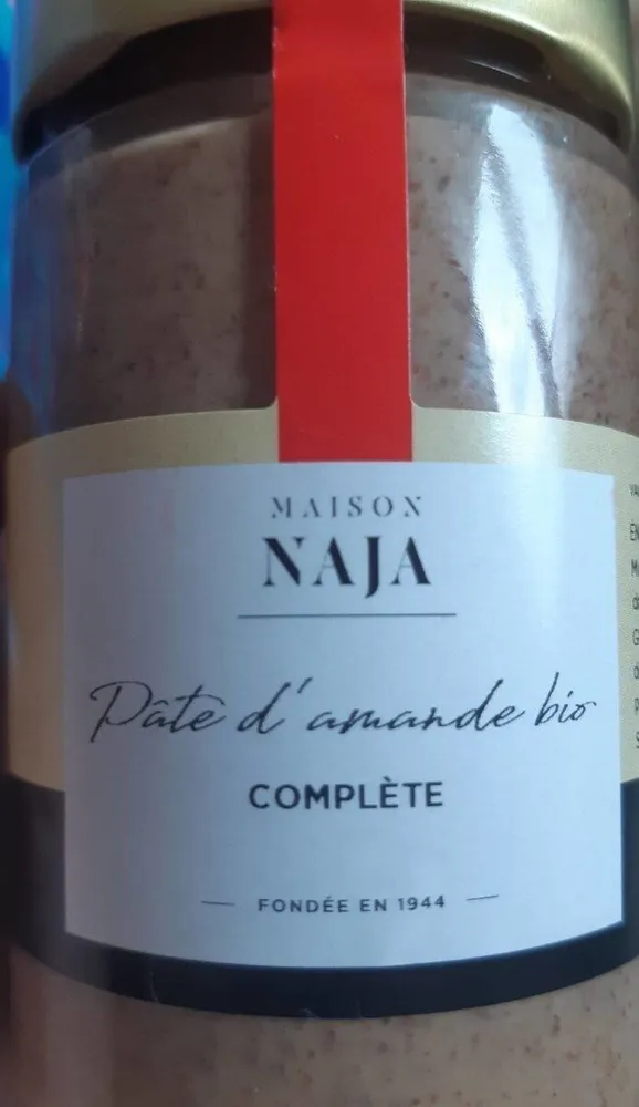 Pâte d'amande bio