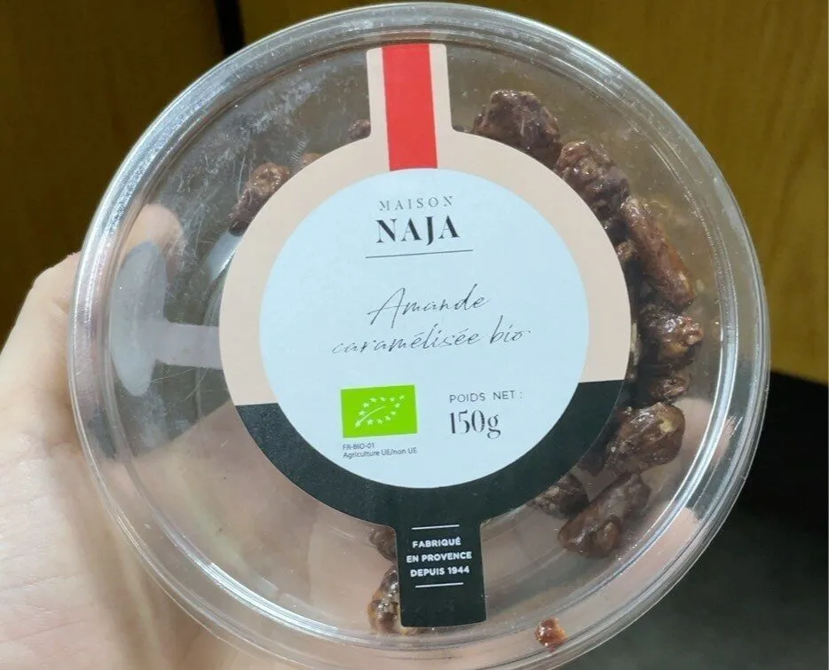 Amande caramélisée bio