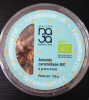 Amande caramélisée bio et graines d'anis