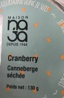 Cranberry séchées