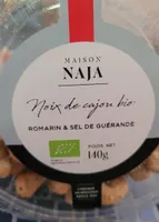 Noix de cajou bio romarin & sel de guerande