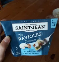 Box ravioles, sauce St Marcelin & noix du Dauphiné