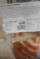 Tresse crème patissiere