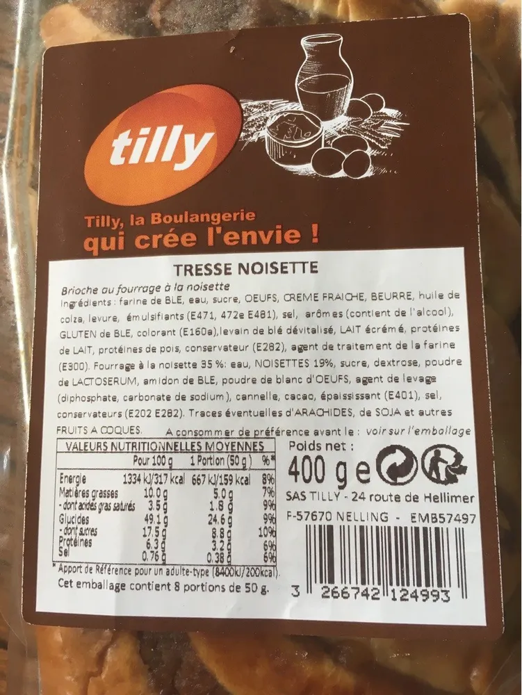 Tresse noisette