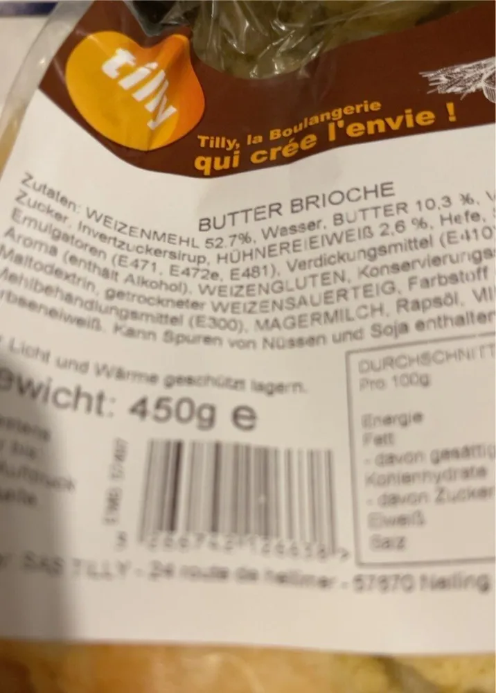 Butter brioche