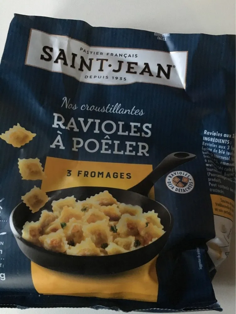 Ravioles à poêler