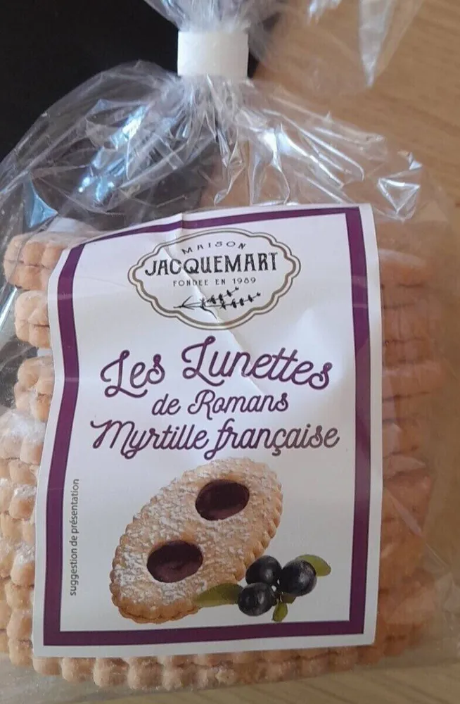 Lunette de roman à la myrtille