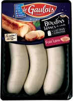 Boudins Blancs au foie gras