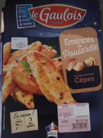 Émincés de Poularde marinés saveur cèpes