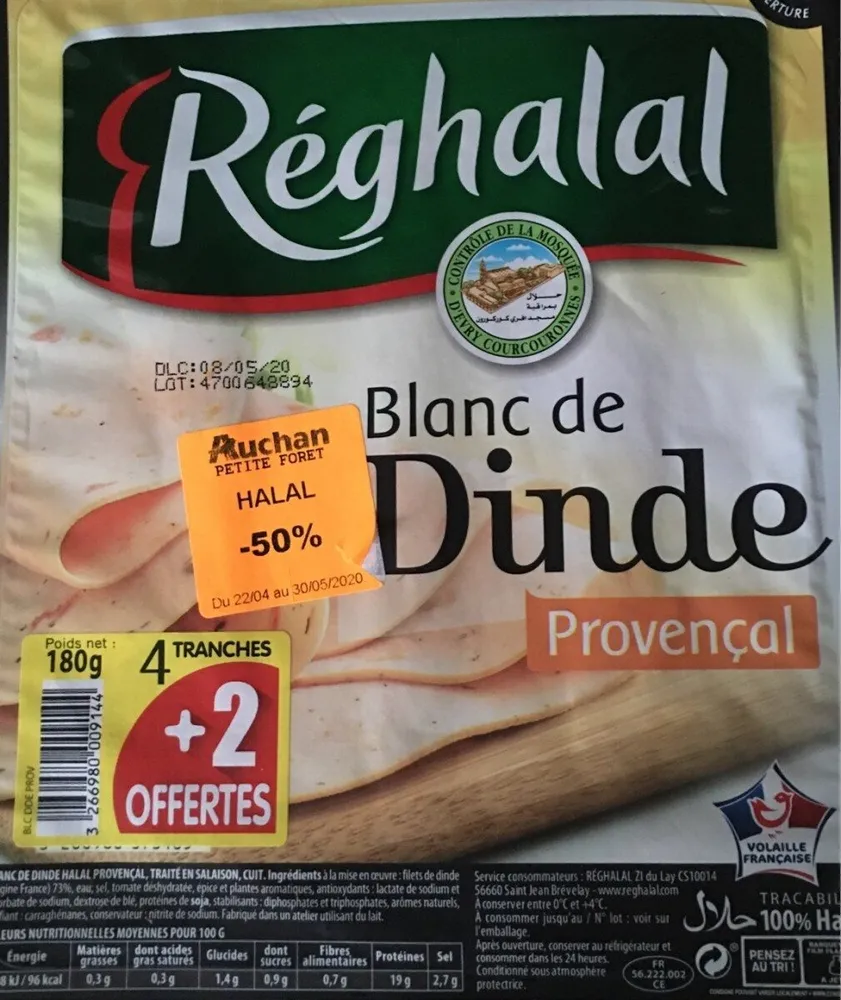 blanc de dinde provençal