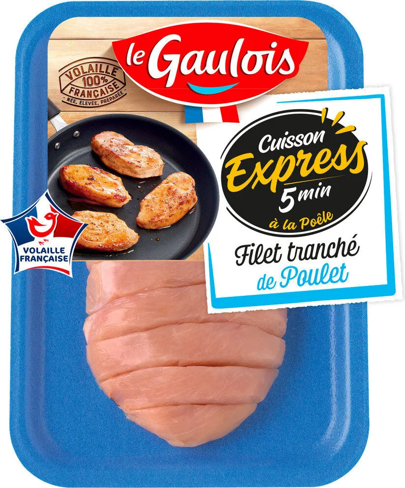 Filet de poulet tranché cuisson express
