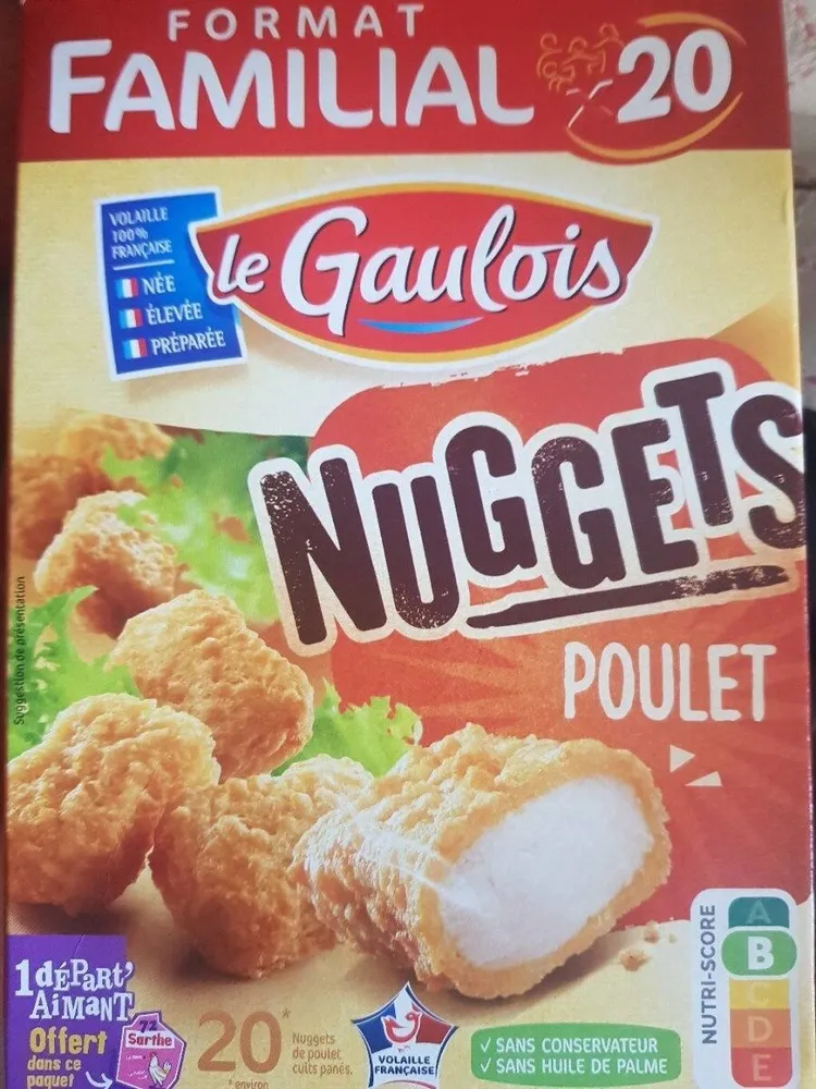 Nuggets poulet Le Gaulois