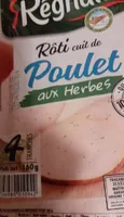 Rôti cuit de poulet aux herbes