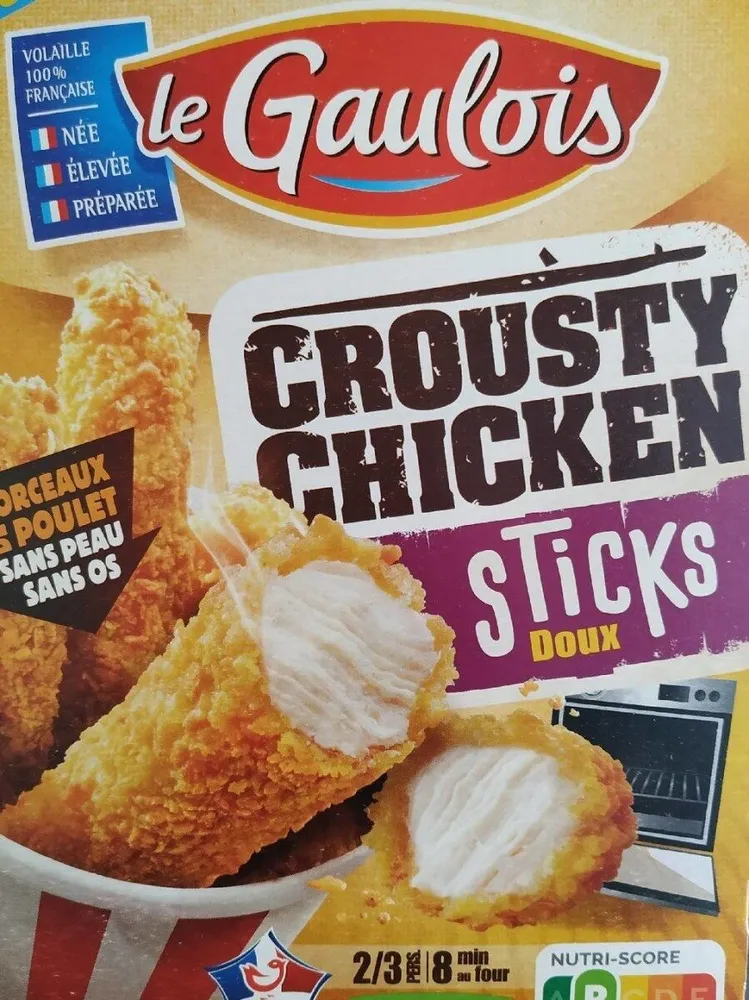 CROUSTY CHICKEN STICKS Doux