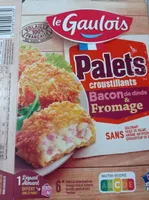 Palets croustillants bacon et fromage