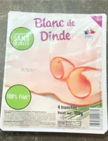 Blanc de dinde sans nitrite 100 pour cent filet