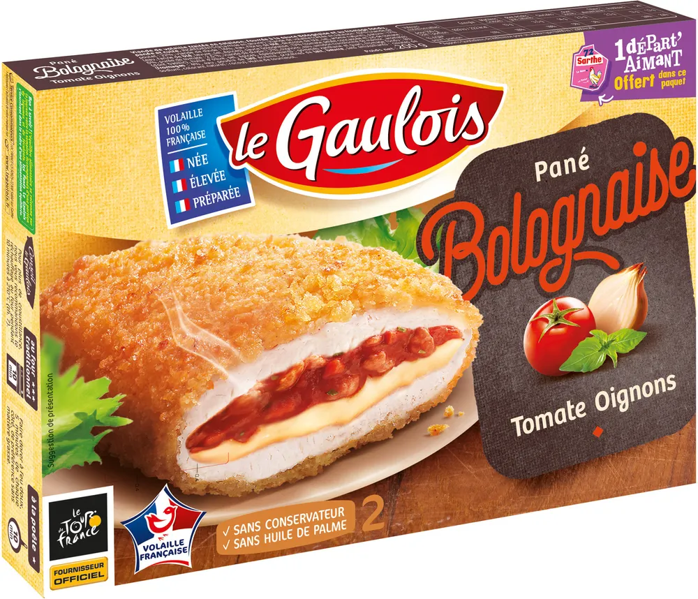 Pané bolognaise x2